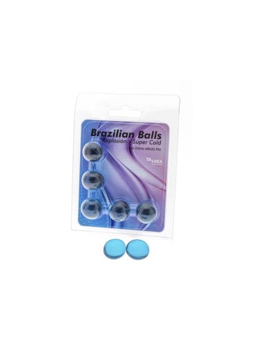 Taloka - Brazilian Balls Gel Excitante Efecto Frío 5 Bolas