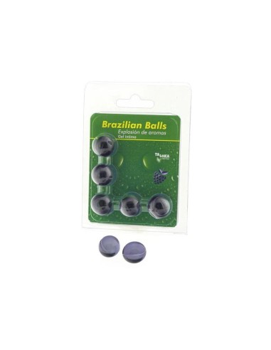 Taloka - Brazilian Balls Gel íntimo Frutas Del Bosque 5 Bolas