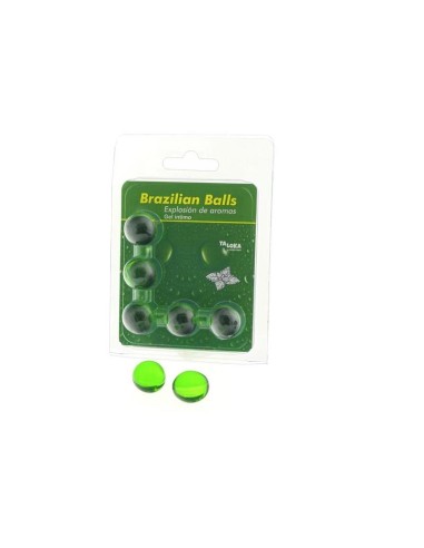 Taloka - Brazilian Balls Gel íntimo Menta 5 Bolas