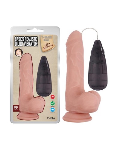 Dildo Vibrador Realista Basics Realistic 7,8