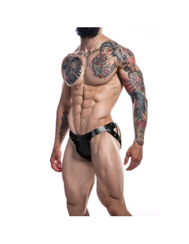 Cut4men - Jockstrap Desire Cuero Negro L