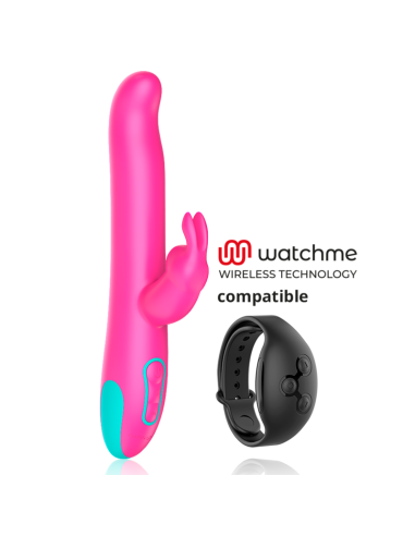 Happy Loky - Pluto Rabbit Vibrator & Rotator Compatible Con Watchme Wireless Technology