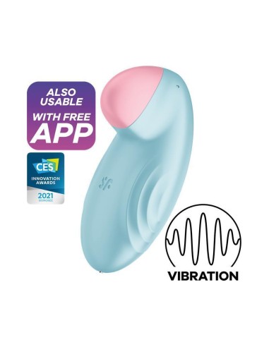 Tropical Tip Con App Satisfyer Connect Light Blue