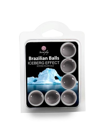 Secret Play Set 6 Brazilian Balls Efecto Iceberg