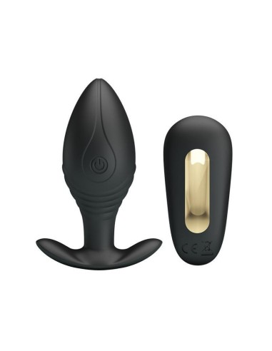 Pretty Love - Regina Plug Anal Vibrador Recargable Negro