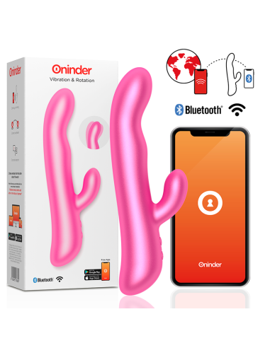 Oninder - Oslo Vibración Y Rotación Rosa - Aplicación Gratuita