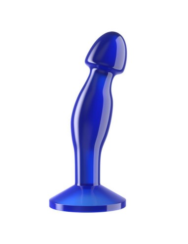 Plug Anal Flawless Azul Transparente 6.5