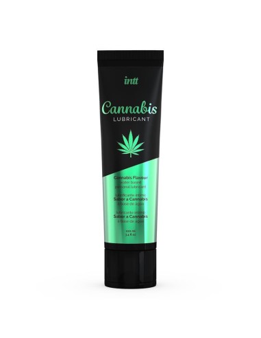 Intt Lubricants - Lubricante Intimo Base Agua Con Sabor A Cannabis