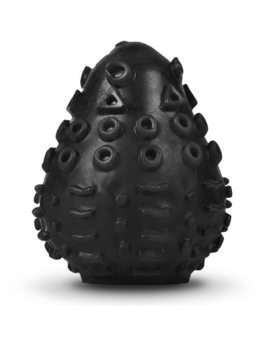 Gvibe Huevo Masturbador Texturado Reutilizable Negro
