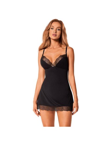 Obsessive - Bella Rou Chemise & Tanga Xs/s