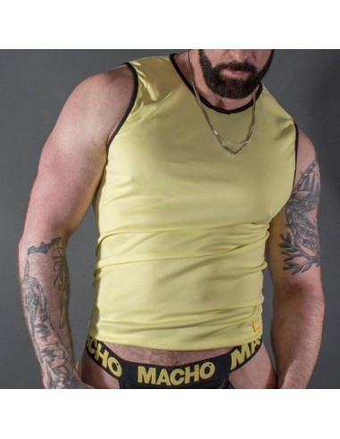 Macho - Camiseta Amarillo S/m