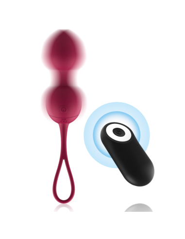 Cici Beauty Premium Silicone 3 Vibrating Kegel Beads Remote Control