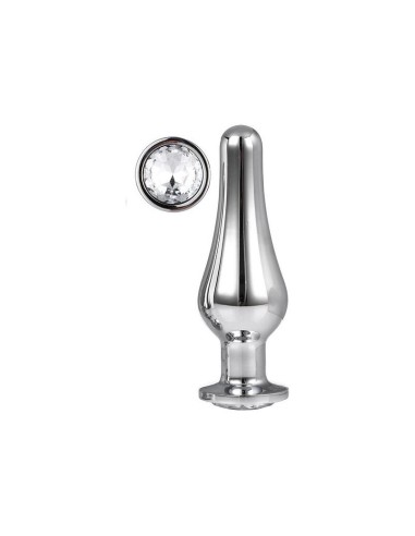 Gleaming Love Silver Pleasure Plug L