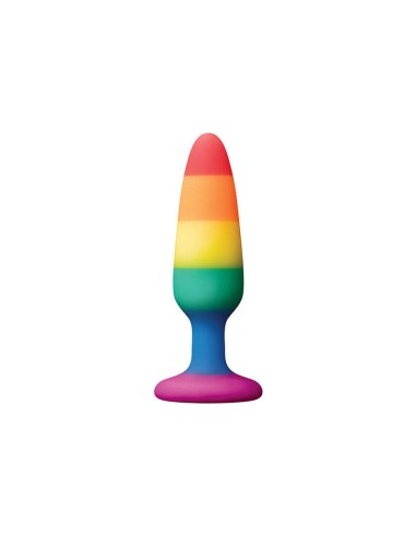 Colourful Love Rainbow Anal Plug Small