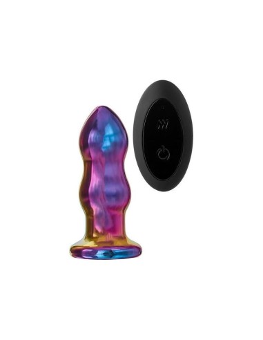 Glamour Glass Remote Vibe Curved Plug