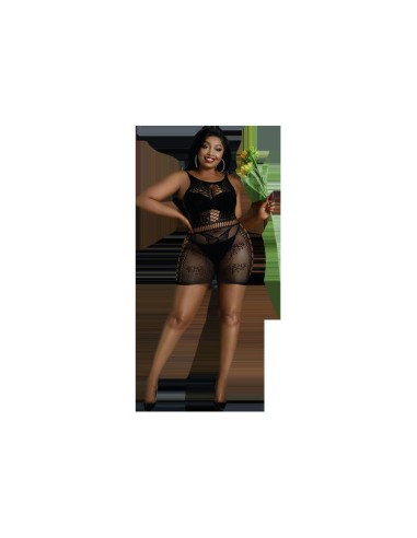 Moonlight - Modelo 1 Vestido Negro Talla Unica / Plus Size