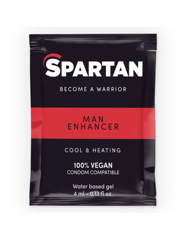 Spartan - Gel Potenciador Erección Efecto Frío-calor 100% Vegano 4ml