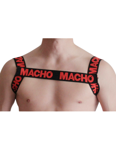 Macho - Arnes Doble Rojo