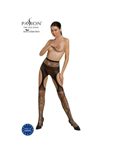 Passion - Eco Collection Bodystocking Eco S005 Negro