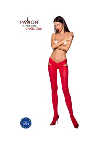 Passion - Tiopen 005 Medias Rojo 1/2 60 Den