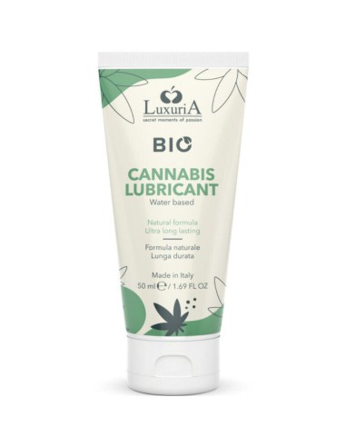 Intimateline - Luxuria  Bio Lubricante Cannabis Base Agua 50 Ml