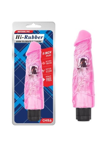 Vibrador Hi-rubber 9 Rosa