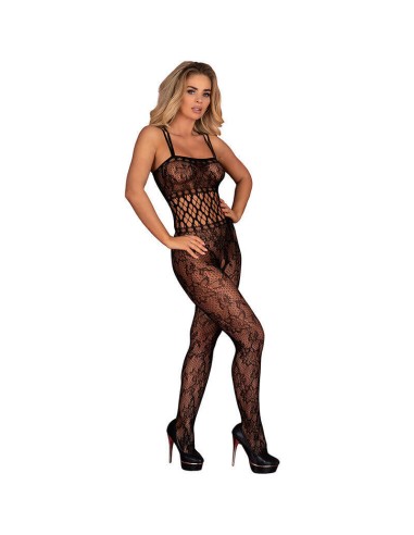 Livco Corsetti Fashion - Junonna Lc Xg049 Bodystocking Negro Talla única