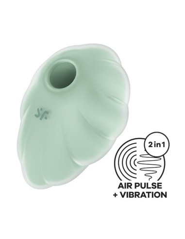 Satisfyer - Cloud Dancer Verde Vibrador Air Pulse