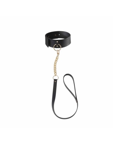 Bijoux Indiscrets Maze - Collar Con Correa Negro