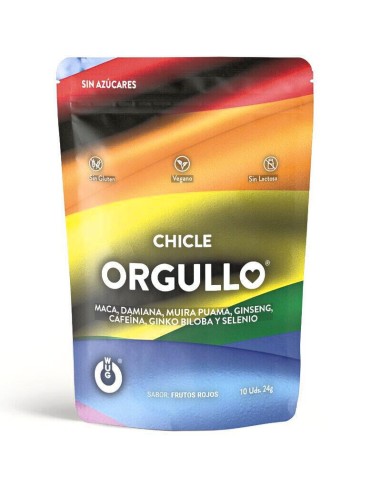 Wug Gum Chicles  Climax Orgullo 10 Uds