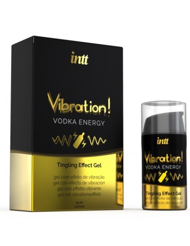 Intt - Potente Estimulante íntimo Gel Vibrador Liquido Vodka 15ml