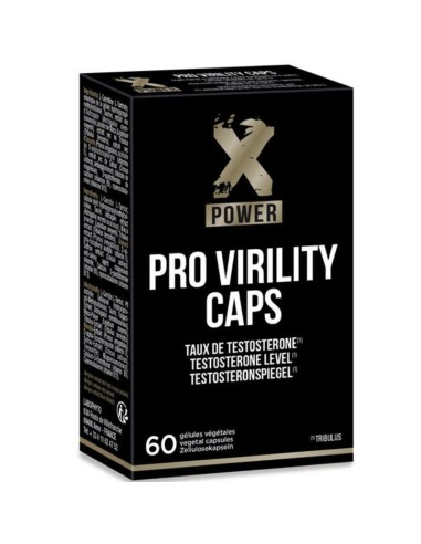 Xpower Pro Virility Capsulas Vitalidad Y Virilidad 60 Unidades