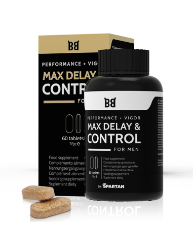 Black Bull - Max Delay & Control Máximo Rendimiento Para Hombre 60 Cápsulas