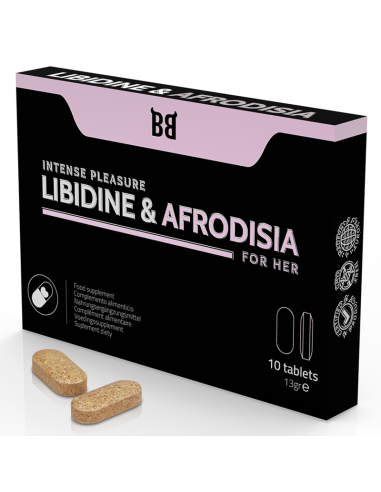 Black Bull - Libidine & Afrodisia Placer Intenso Para Mujer 10 Cápsulas