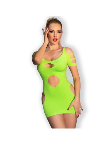 Chilirose - Cr 4671 Vestido Verde S/m