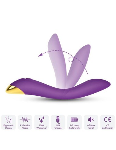 Armony - Flamingo Vibrador Multiposicion Violeta