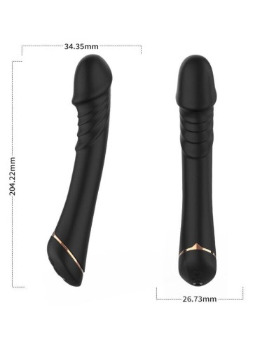 Armony - Dildo Vibrador Silicona Negro