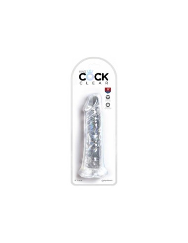 King Cock - Clear Pene Realistico 19.7 Cm Transparente