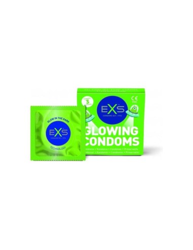 Exs Condoms - Glown In The Dark