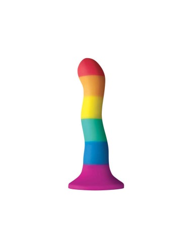 Pride - Dildo Wave Bandera Lgbt 17 Cm