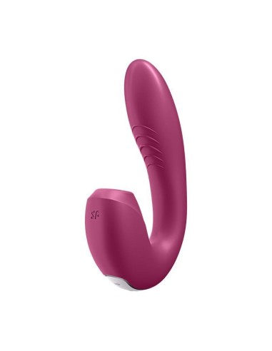 Satisfyer - Sunray Estimulador Y Vibrador App Rojo