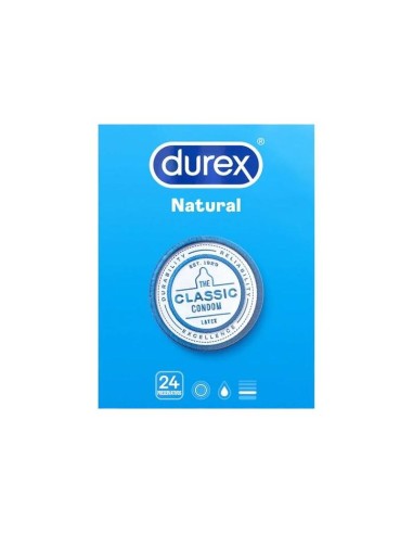 Durex - Natural Plus 24 Unidades