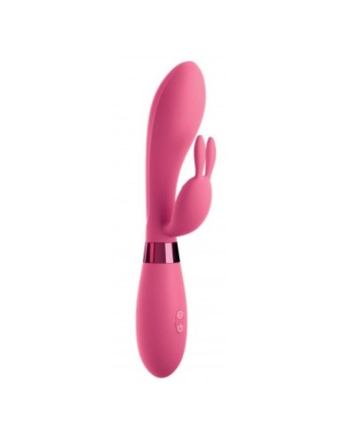 Omg - Selfie Silicone Vibrator Rabbit Pink