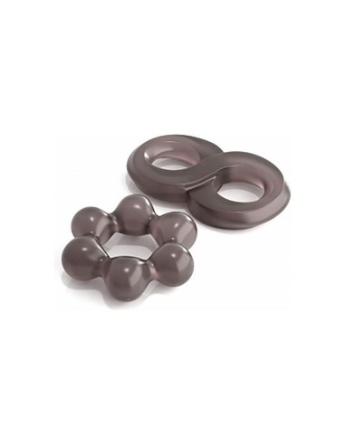 Classix - Set 2 Anillos Pene Gris