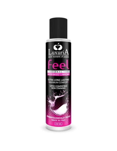 Intimateline - Luxuria Feel Lubricante Base Agua Anal 150 Ml