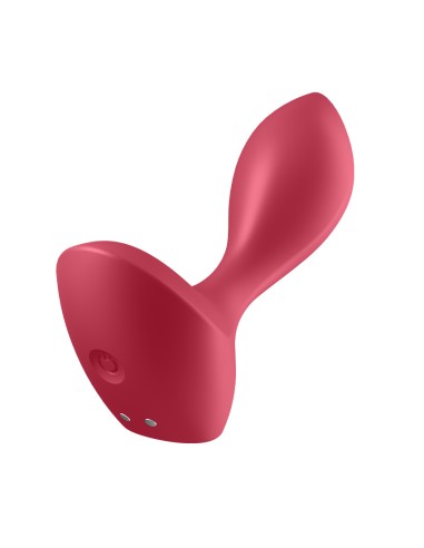 Satisfyer - Backdoor Lover Plug Anal Vibrador Rojo