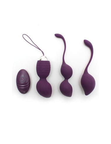 Set De Bolas Kegel Rimini Purpura