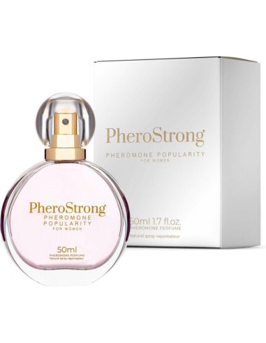 Pherostrong - Perfume Con Feromonas Popularity Para Mujer 50 Ml