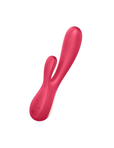 Mono Flex Vibrador Con App Rojo