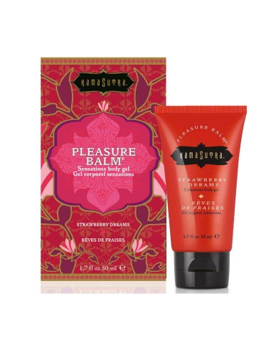 Kamasutra - Balsamo Placer Estimulante Sabor Sueños De Fresa 50ml